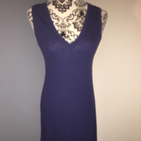 BCBGMaxazria Blue Kendall Asymmetrical dress - Picture 2 of 7